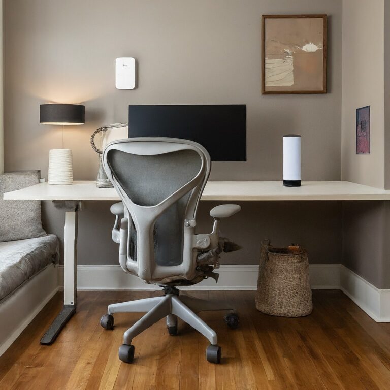 A Smart Home Office: Boosting Productivity and Comfort